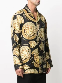 ( Access Edit ) Versace Chemise De Pyjama à Imprimé Medusa Homme -Pas Cher Versace Boutique 15984035 30709582 600