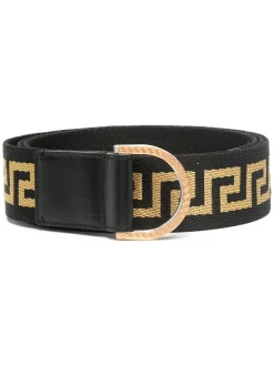 Versace Ceinture à Motif Greca Homme