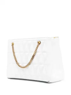 Versace Sac Cabas Matelassé à Plaque Logo 1W00V WHITE 9 Versace Sac Cabas Matelassé à Plaque Logo 1W00V WHITE -Pas Cher Versace Boutique 15985487 30392266 600
