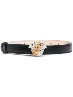 Versace D41VP BLACK Ceinture En Cuir Femme