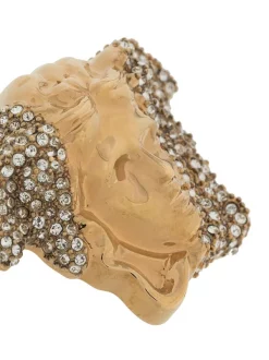 Versace KCVO Boucles D'oreilles Medusa à Ornements En Cristal Femme -Pas Cher Versace Boutique 15985525 30320429 600