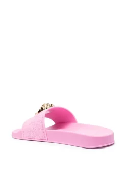 Versace Claquettes à Plaque Medusa Femme -Pas Cher Versace Boutique 15985550 30709586 600