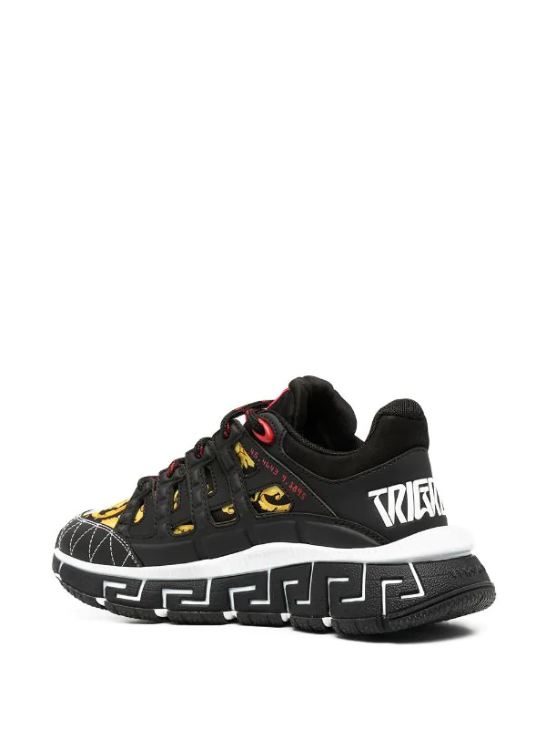 Versace Baskets Trigreca à Imprimé Baroque Femme 3 Versace Baskets Trigreca à Imprimé Baroque Femme – Image 3