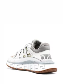 Versace Baskets à Semelle épaisse à Motif Greca Femme -Pas Cher Versace Boutique 15985556 30797974 600