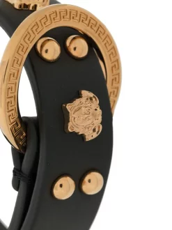 Versace 1B00V BLACK Bracelet Medusa à Détail De Clous Femme -Pas Cher Versace Boutique 15990775 30304938 600