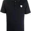 Versace Polo à Logo Brodé Medusa A2319 NAVY BIANCO