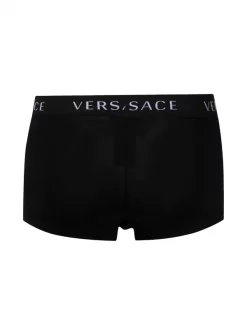 Versace Lot De Trois Boxers à Logo A3197 NERO NERO NERO -Pas Cher Versace Boutique 16093947 30429556 600