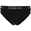 Versace Boxer à Bande Logo A1008 BLACK