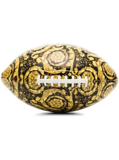 Versace Ballon De Rugby à Imprimé Baroque Homme