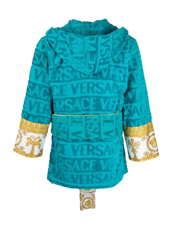 Versace Peignoir à Logo Femme 2 Versace Peignoir à Logo Femme – Image 2