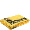 Versace Z4004 ORO Serviette De Bain à Logo Imprimé Femme