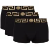 Versace Lot De Boxers à Taille à Logo Homme
