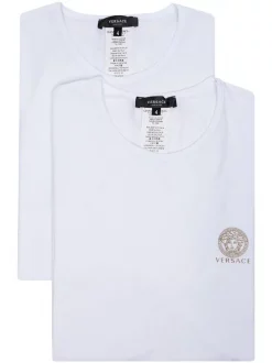 ( Access Edit ) Versace Pull à Logo A1001 OPTICAL WHITE