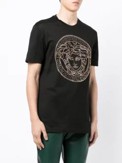Versace T-shirt à Logo Medusa Homme -Pas Cher Versace Boutique 16110598 37452593 600