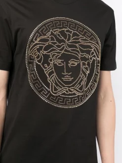 Versace T-shirt à Logo Medusa Homme -Pas Cher Versace Boutique 16110598 37452597 600