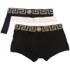 Versace Boxer à Bande Greca Homme