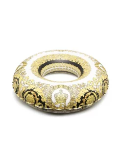 Versace Bague à Imprimé Baroque Z7011 NERO-ORO