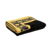 Versace Serviette De Bain à Motif Greca Z4800 ORO-NERO