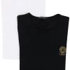 Versace A40I BIANCO/ BLU Lot De 2 T-shirts Medusa à Logo Femme