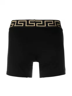 ( Positively Conscious ) Versace A80G NERO GRECA ORO Boxer à Bande Greca Homme -Pas Cher Versace Boutique 16160521 31033158 600