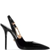 Versace Escarpins 110 Mm En Cuir à épingle à Nourrice Femme