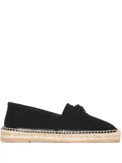Versace D41XN BLACK Espadrilles La Medusa Femme