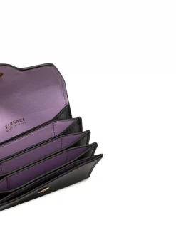 Versace Porte-monnaie à Logo Imprimé Femme -Pas Cher Versace Boutique 16237816 33928394 600