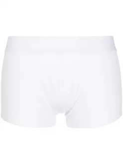 Versace Boxer à Logo Brodé A94Z WHITE -Pas Cher Versace Boutique 16243337 37522067 600