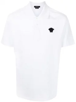 Versace Polo à Motif Medusa Homme
