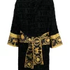 Versace Peignoir à Imprimé Baroque Z4800 BLACK
