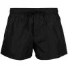 ( Positively Conscious ) Versace Short De Bain à Logo Imprimé 1B000 NERO