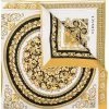 Versace Foulard à Motif Barocco Femme