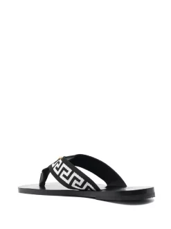 Versace Tongs à Motif Greca Homme -Pas Cher Versace Boutique 16260077 31498903 600