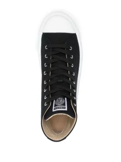 Versace Baskets Montantes à Patch Logo Homme -Pas Cher Versace Boutique 16260078 32507518 600