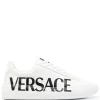 Versace Baskets à Logo Greca Imprimé D0141 BIANCO/ NERO