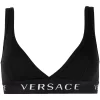Versace Soutien-gorge à Bande Logo A1008 NERO