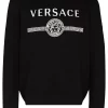 ( Positively Conscious ) Versace Sweat à Logo Medusa A1008 NERO