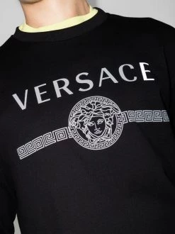 ( Positively Conscious ) Versace Sweat à Logo Medusa A1008 NERO -Pas Cher Versace Boutique 16268430 33903583 600
