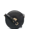 Versace KVO41 NERO ORO VERSACE Sac Porté épaule à Motif Medusa Femme