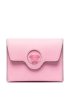 Versace Portefeuille Medusa En Cuir Femme