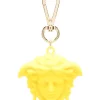 Versace Porte-clés Medusa à Pendentif 1Y02V YELLOW ORO
