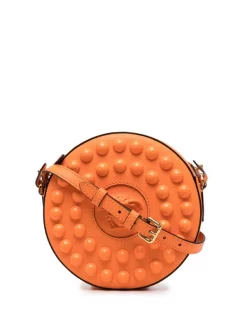 Versace Sac à Bandoulière La Medusa à Détails De Perles 1O24V Tangerine Oro Versace
