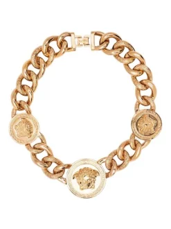 Versace KVO ORO VERSACE Bracelet Medusa En Chaîne Femme