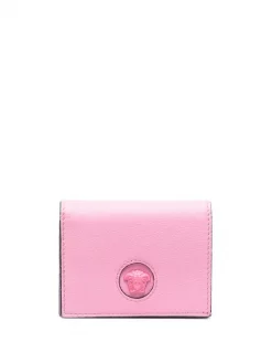 Versace Portefeuille à Plaque Medusa 1P65V BABYPINK ORO VERSACE