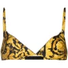 ( Access Edit ) Versace A7900 GOLD PRINT Brassière à Imprimé Baroque Femme
