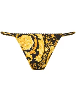 ( Access Edit ) Versace String à Imprimé Barocco Femme