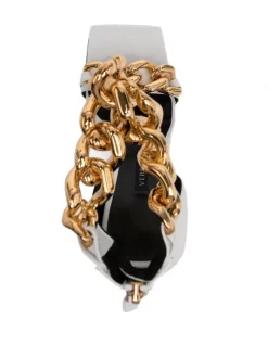 Versace KVO0A MULTI COLOR Escarpins à Détail De Chaîne Femme -Pas Cher Versace Boutique 16336753 35944946 600