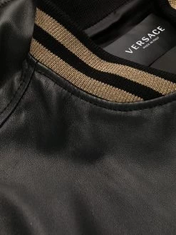 Versace Veste Bomber à Motif Greca 2B150 BLACK -Pas Cher Versace Boutique 16357982 31529224 600