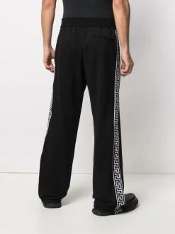 Versace Pantalon De Jogging à Logo Brodé Homme -Pas Cher Versace Boutique 16357998 31529283 600