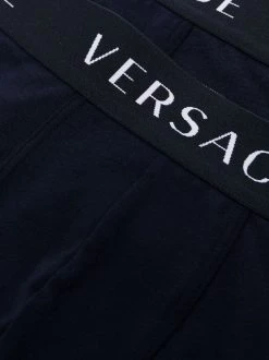 Versace Lot De Deux Slips à Bande Logo A98F BLU NAVY/ BLU NAVY 7 Versace Lot De Deux Slips à Bande Logo A98F BLU NAVY/ BLU NAVY -Pas Cher Versace Boutique 16358075 31523613 600